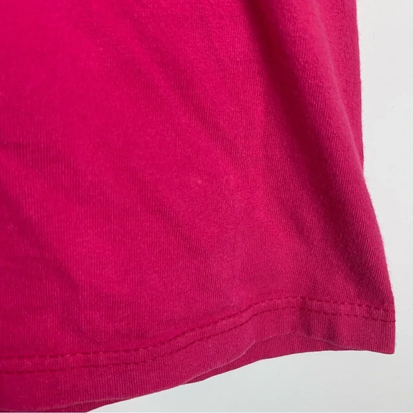Vintage Walt Disney World Mickey Inc. T-Shirt Adult Size XLarge  Hot Pink Cotton - Picture 8 of 11